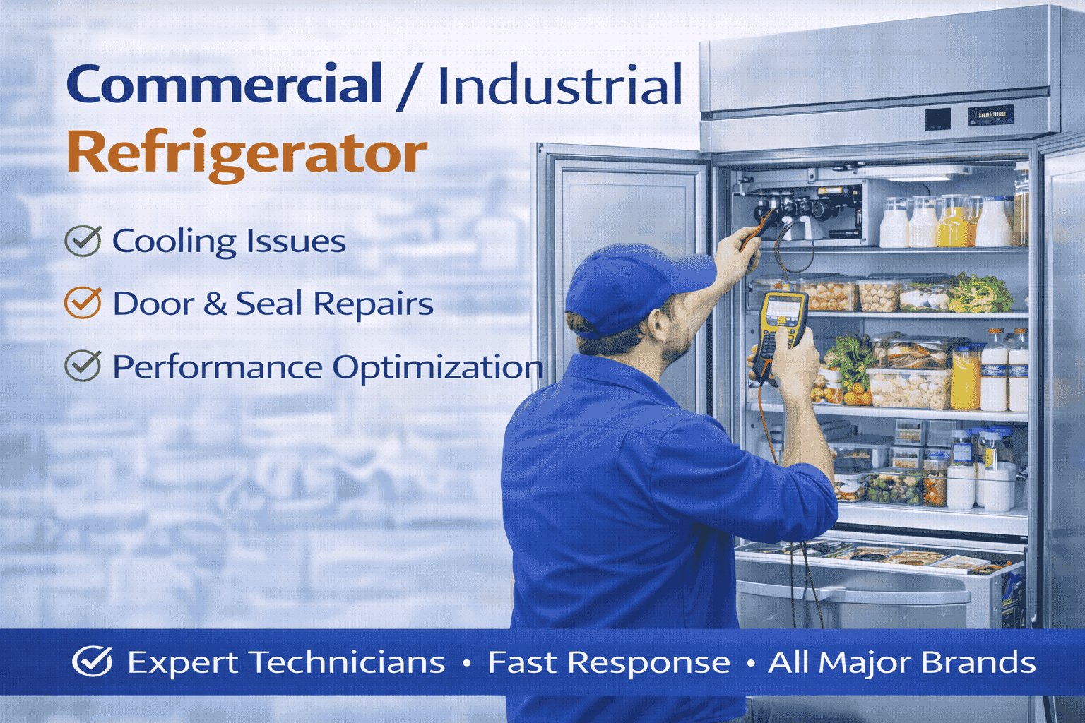 Commercial Industrial Refrigerator Repair Service in Bahrain