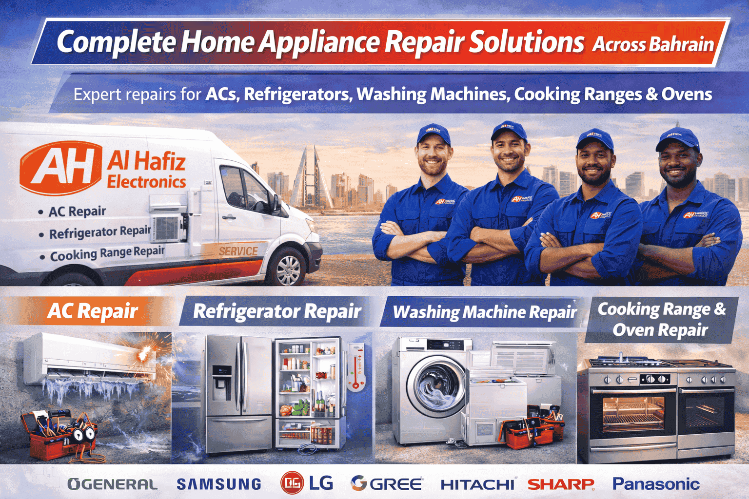 Complete Home Appliance Repair Solutions Across Bahrain