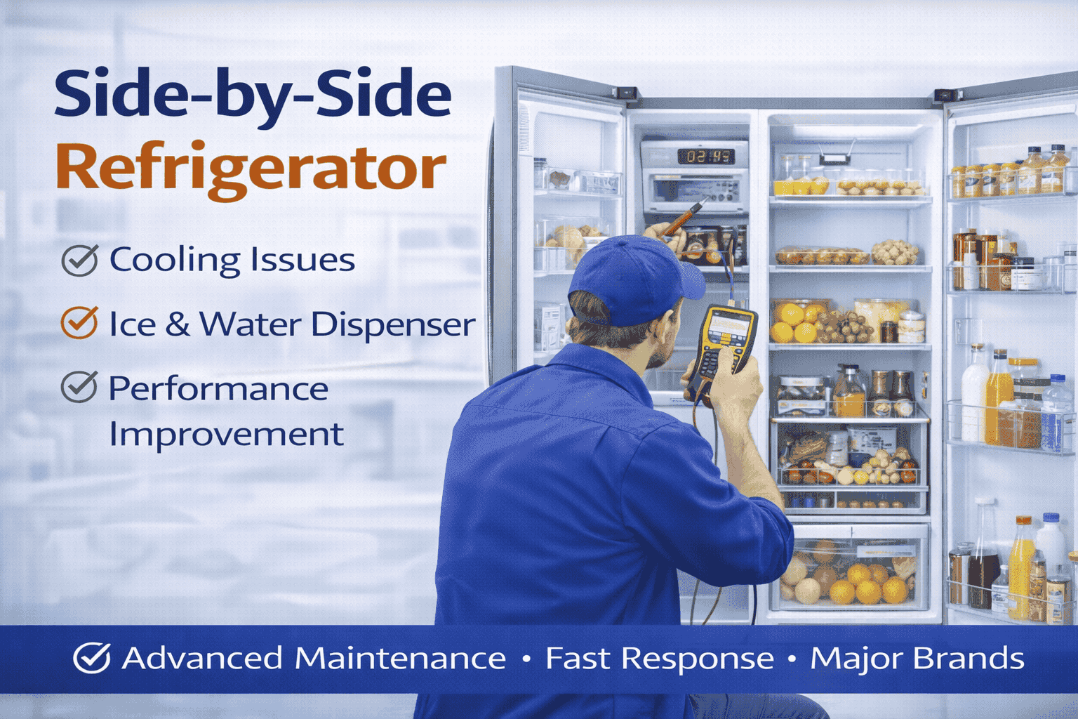 Side-by-Side Refrigerator Service in Bahrain