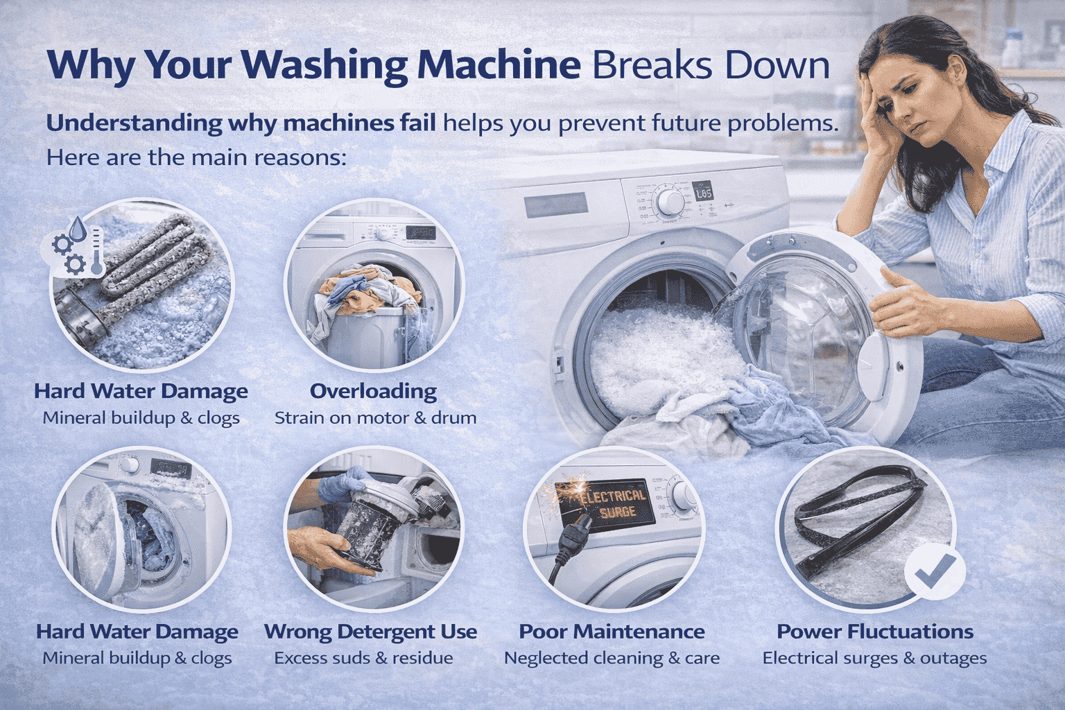 Why Your Washing Machine Breaks Down