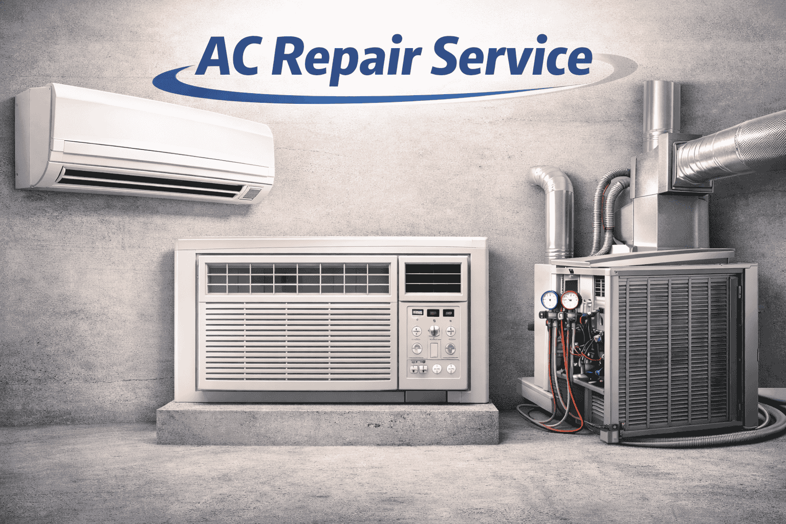 AC repair service in Bahrain — split, window and central systems